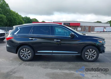 2013 Infiniti Jx35 z USA, uszkodzony, nr VIN 5N1AL0MM7DC324281